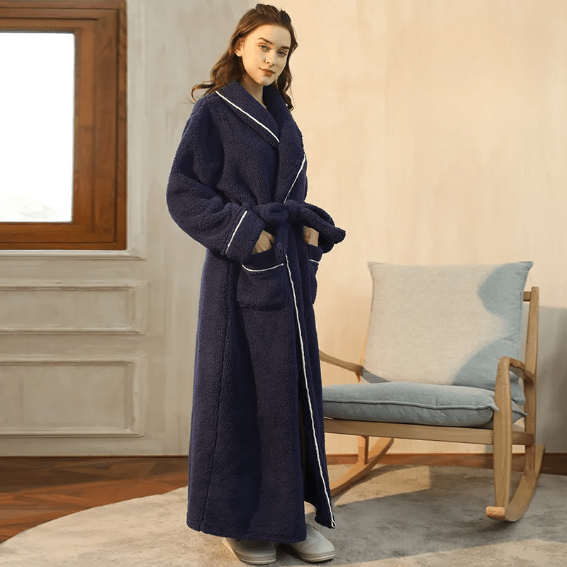 Lazaro™ | Unisex Luxe Fleece Badjas | Extra Lang & Superzachte Fluffy Pluche