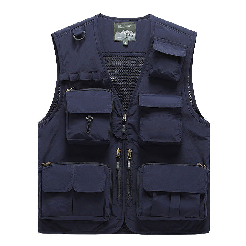 Trailmaster | Multifunctioneel Outdoor Vest met Meerdere Zakken