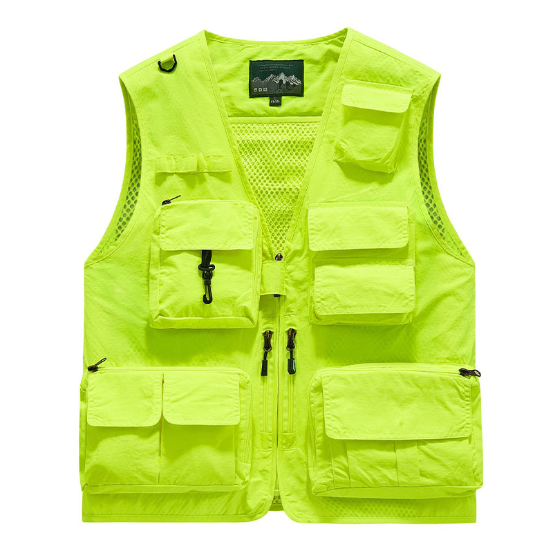 Trailmaster | Multifunctioneel Outdoor Vest met Meerdere Zakken