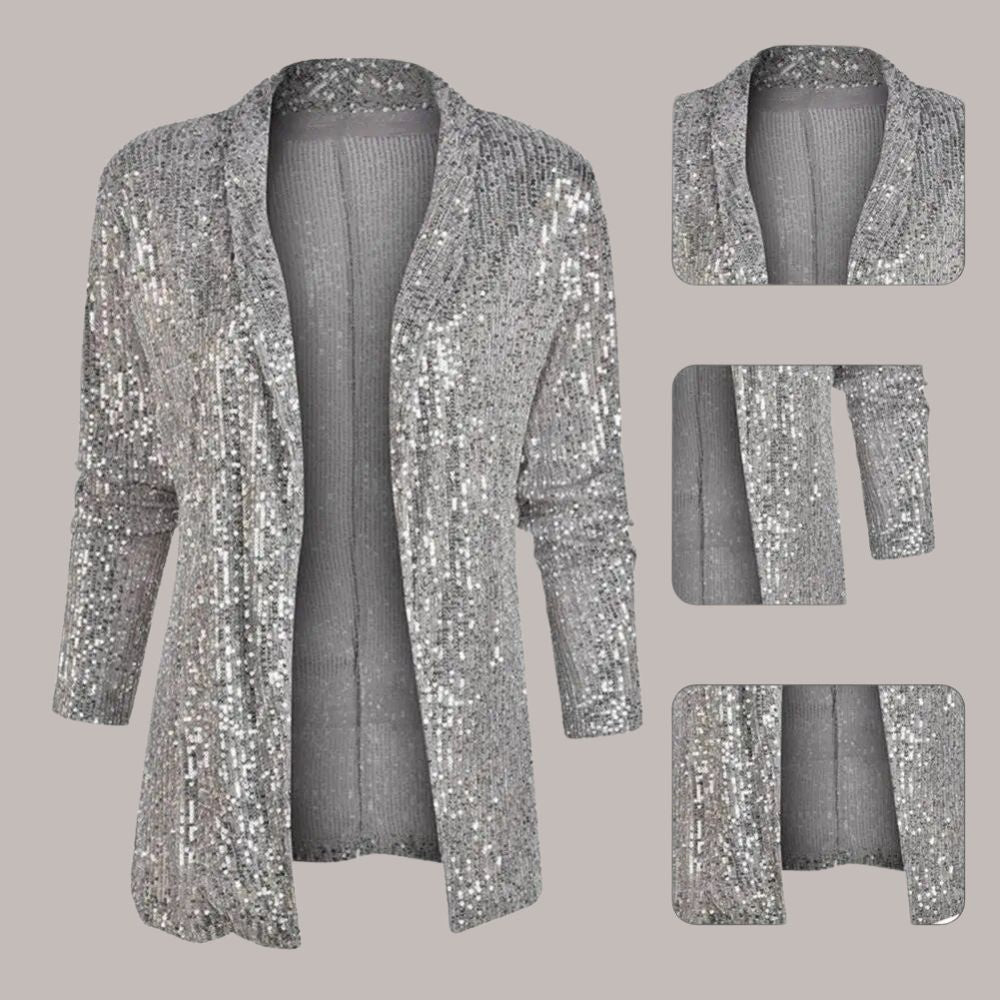Serena | Pailletten Blazer
