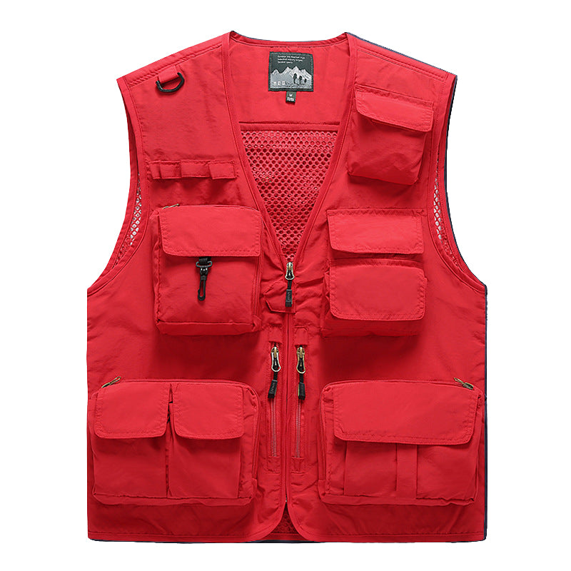 Trailmaster | Multifunctioneel Outdoor Vest met Meerdere Zakken