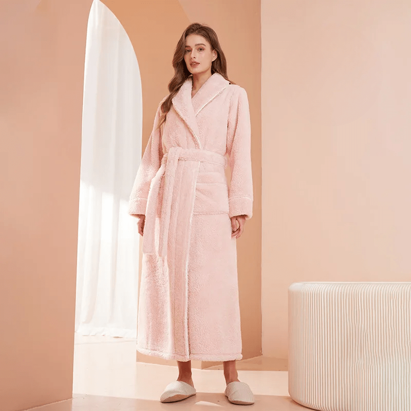 Lazaro™ | Unisex Luxe Fleece Badjas | Extra Lang & Superzachte Fluffy Pluche