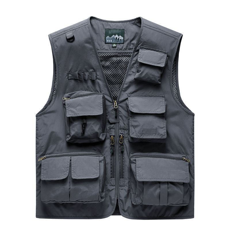 Trailmaster | Multifunctioneel Outdoor Vest met Meerdere Zakken