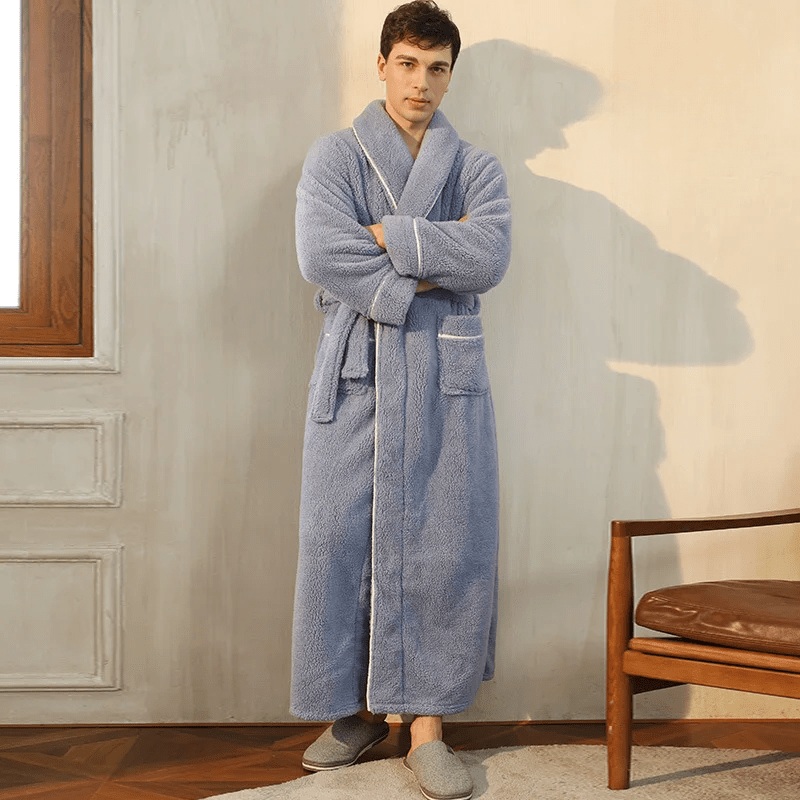 Lazaro™ | Unisex Luxe Fleece Badjas | Extra Lang & Superzachte Fluffy Pluche