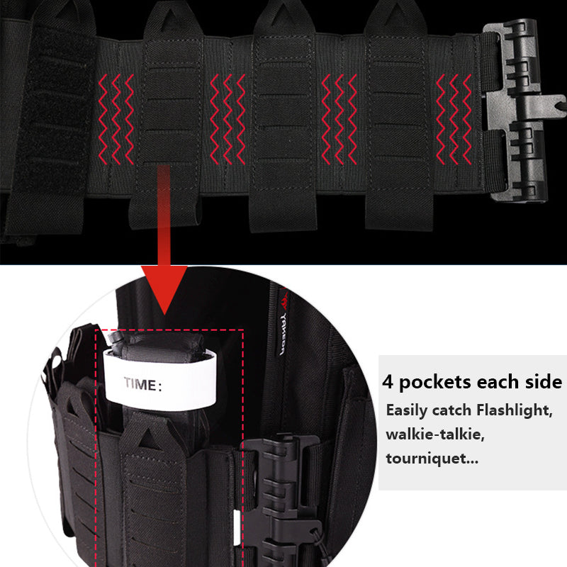Aegis | Tactical Plate Carrier Vest met MOLLE