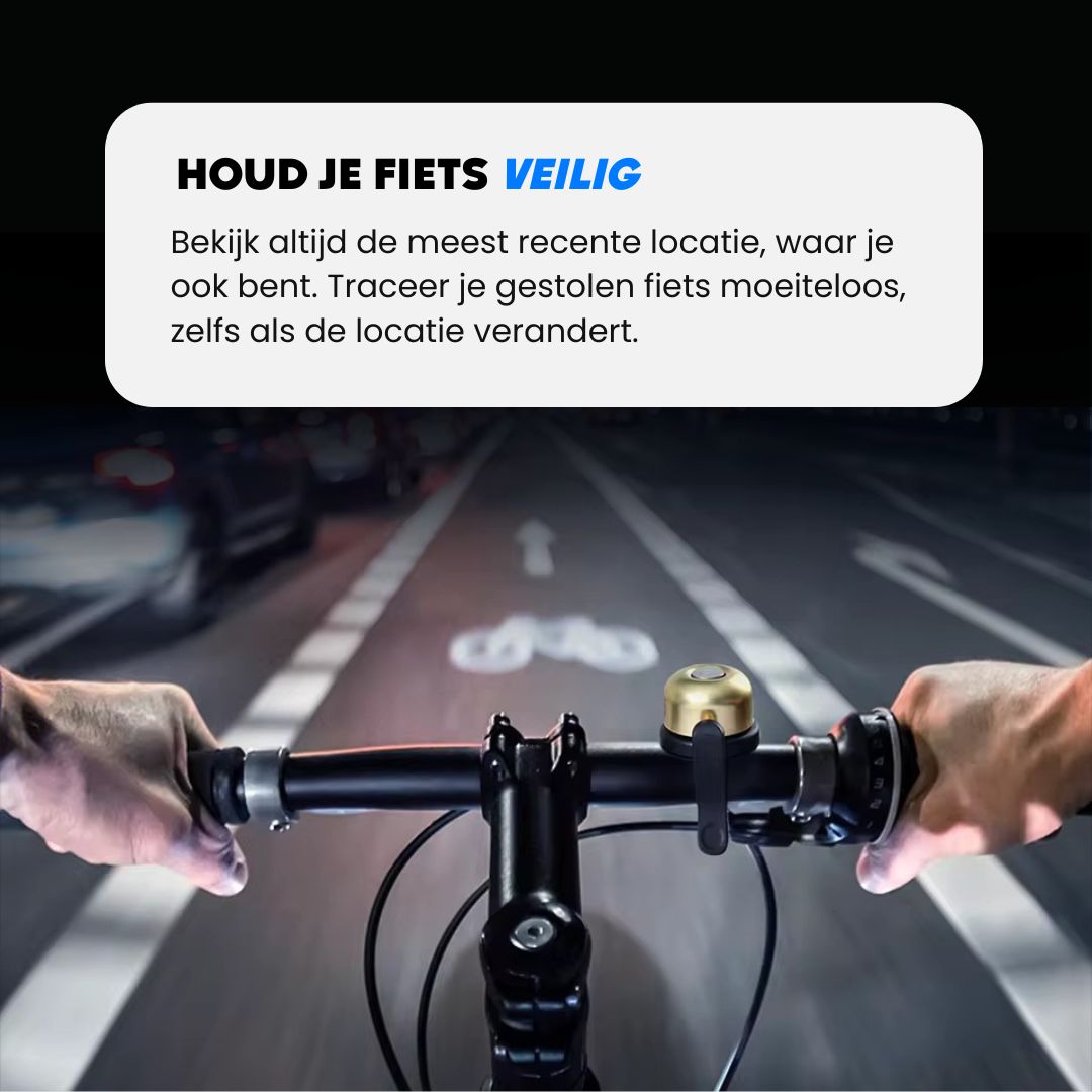 Veloro | Fietsbel met Verborgen GPS-Tracker