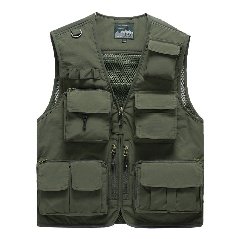 Trailmaster | Multifunctioneel Outdoor Vest met Meerdere Zakken