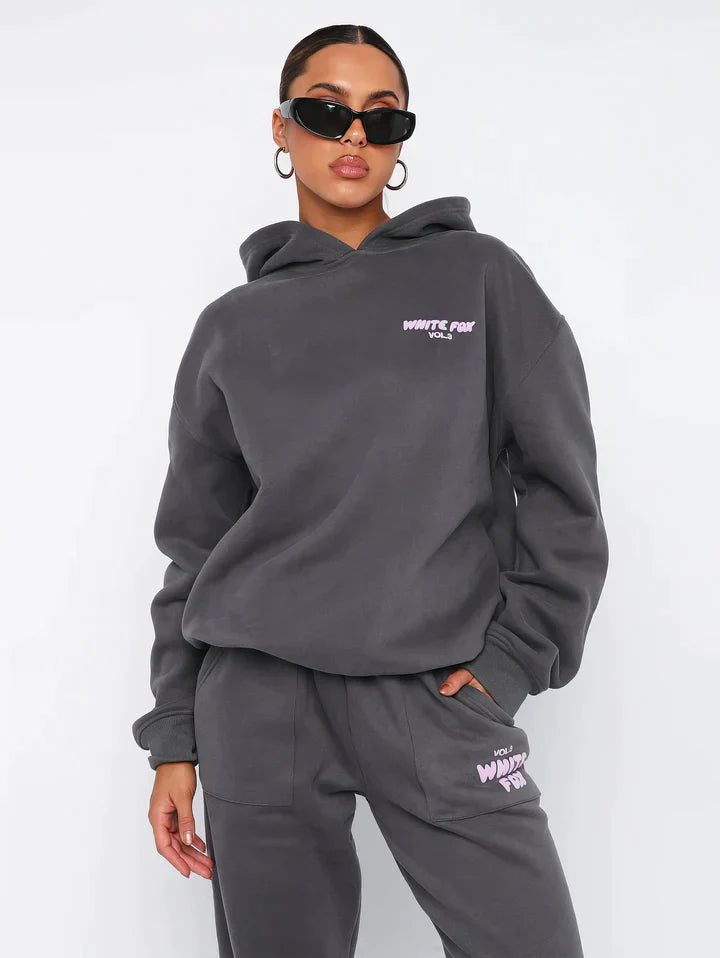 Jessica™ | Dames Oversized Hoodie Set | Comfy Streetwear Joggingpak met Relaxte Pasvorm