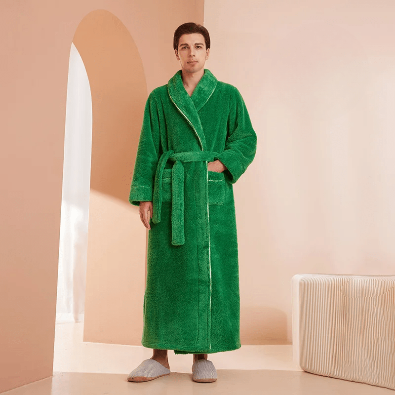 Lazaro™ | Unisex Luxe Fleece Badjas | Extra Lang & Superzachte Fluffy Pluche