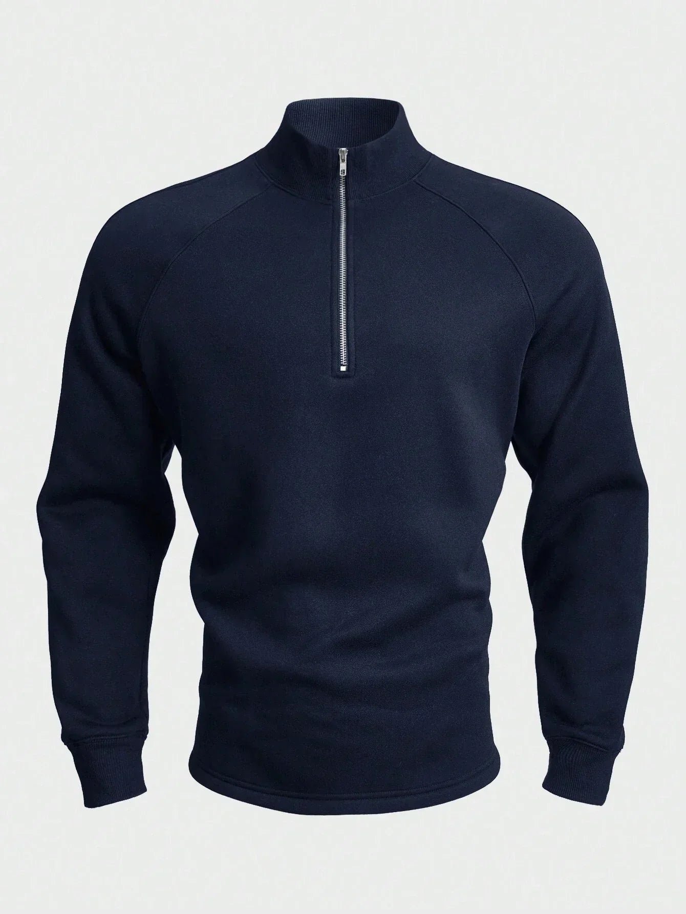 Milan | Herensweater met Halve Rits