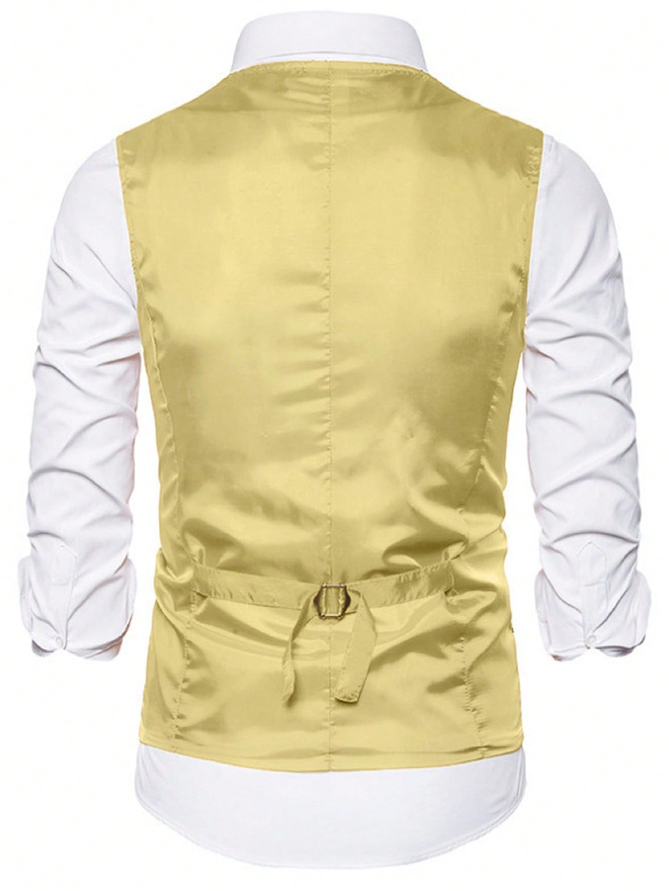 Lazaro | Gouden Pailletten Gilet Heren