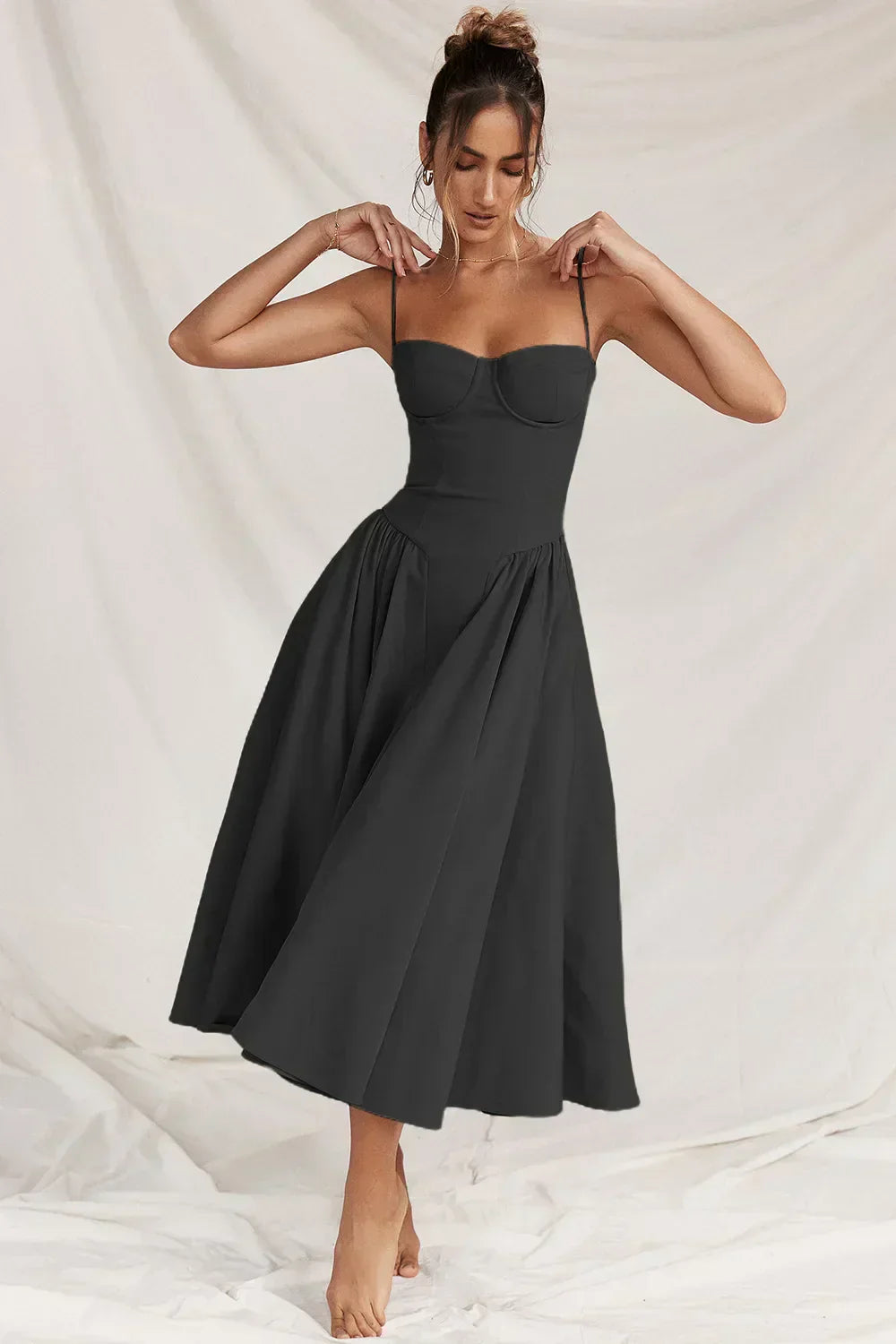 Elviera | Elegante Midi-Jurk Dames