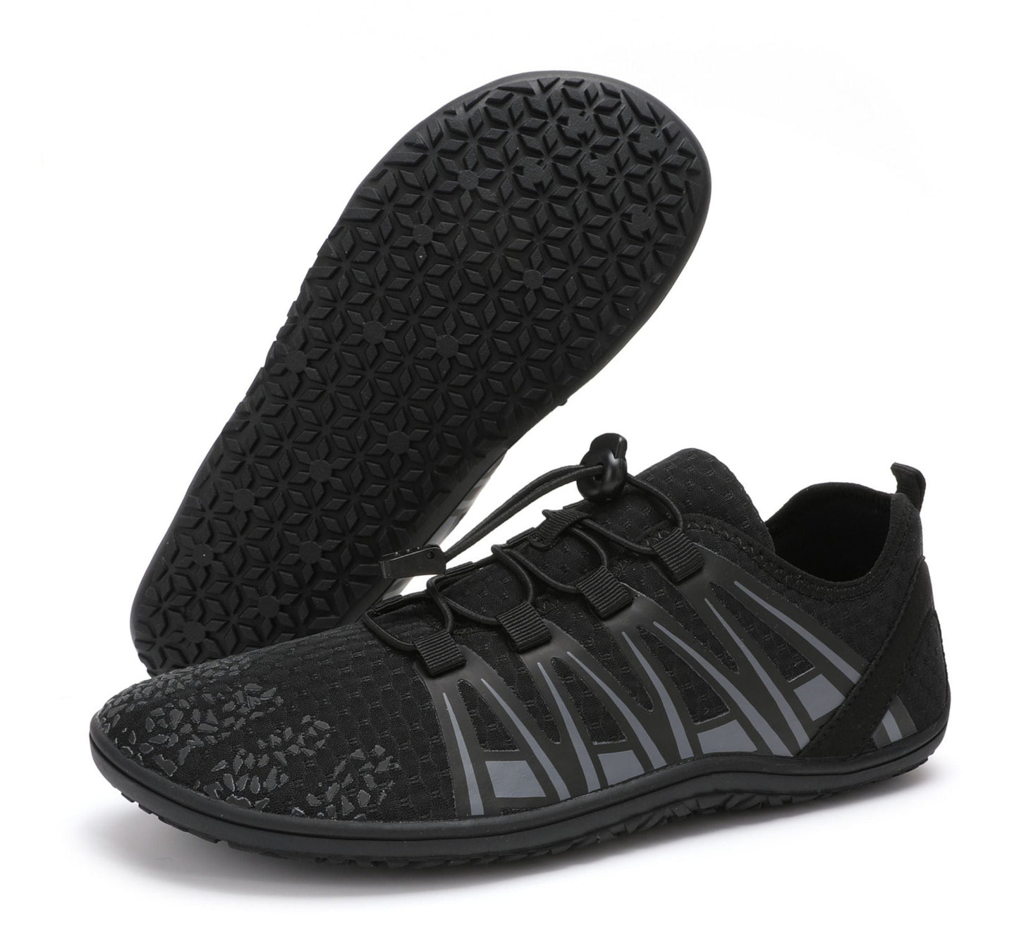 Orvan | Grijze Barefoot Sneakers