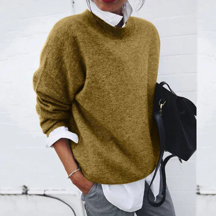 Elara | Oversized Gebreide Trui Dames