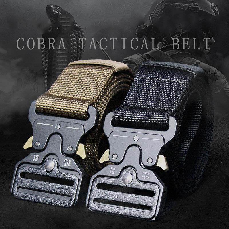 Fortis | Tactical Nylon Riem met Cobra Snelsluiting