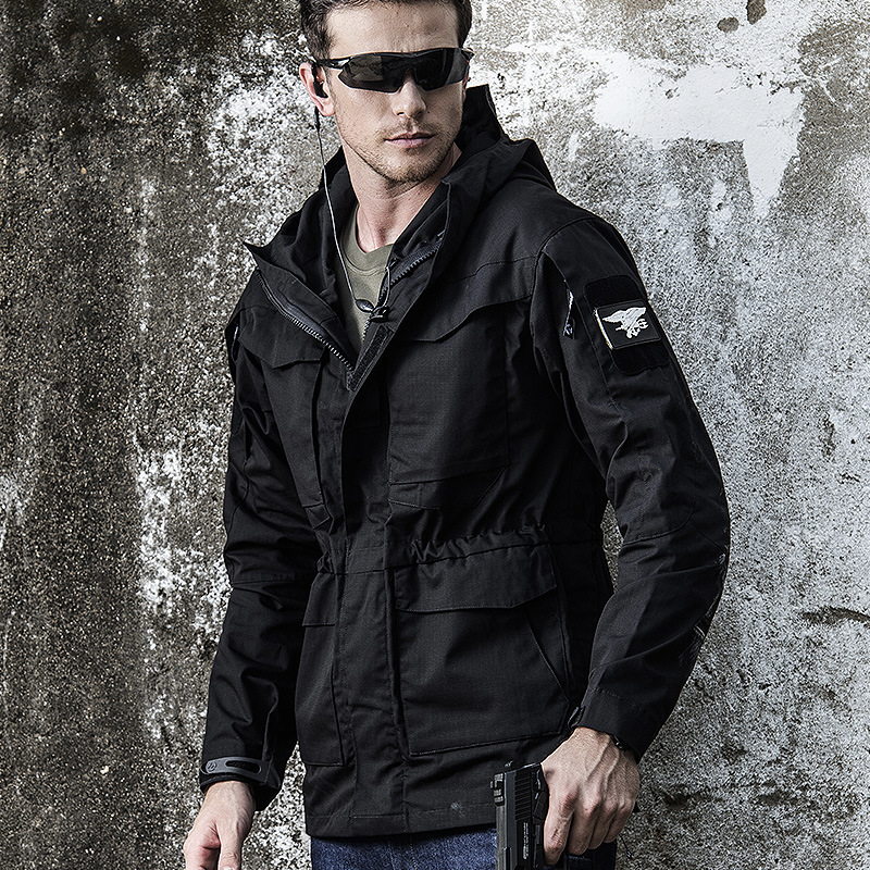 Vanguard | Tactical Camo Softshell Jas met Capuchon