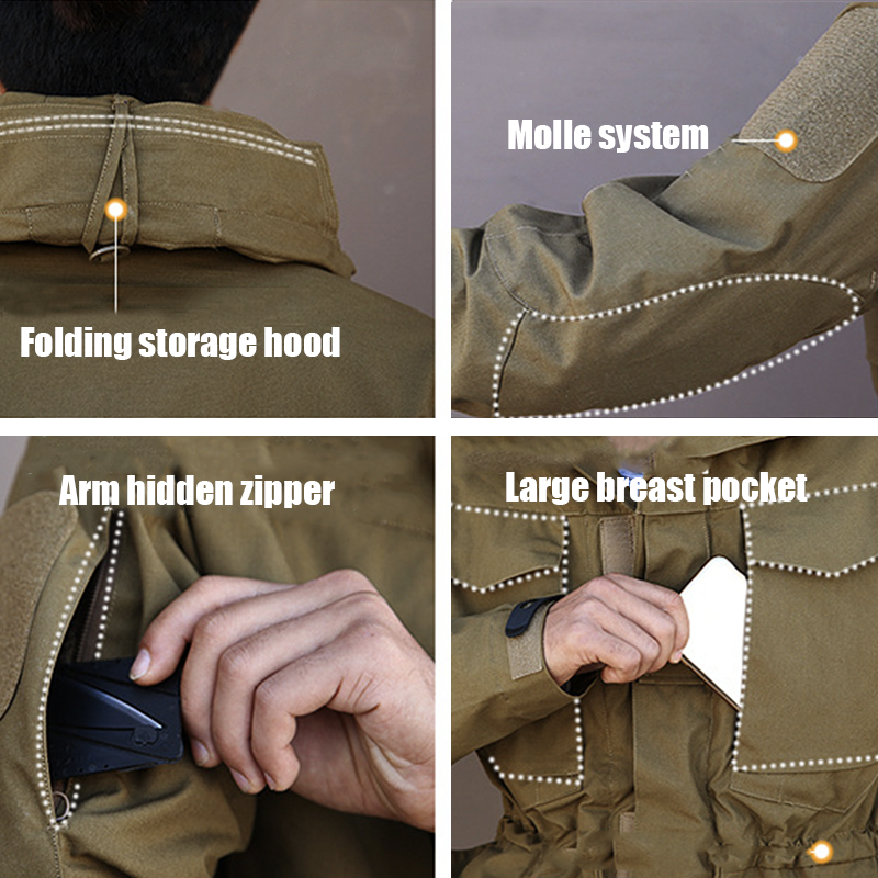 Maelon | Tactische Softshell Jas Heren