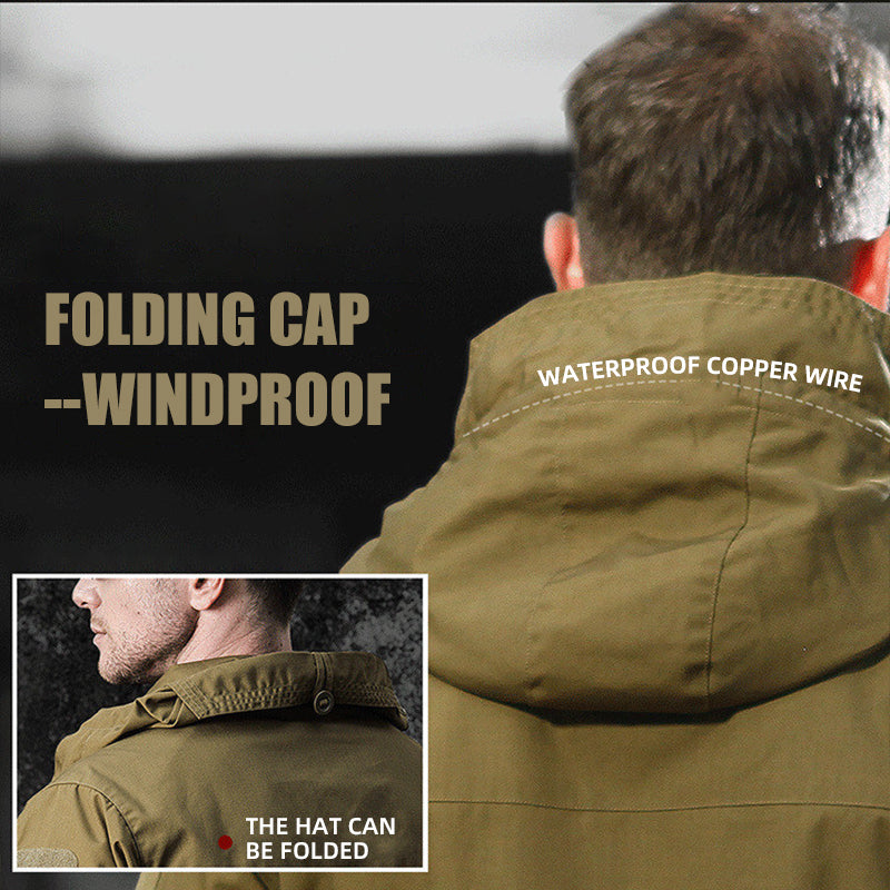 Vanguard | Tactical Camo Softshell Jas met Capuchon