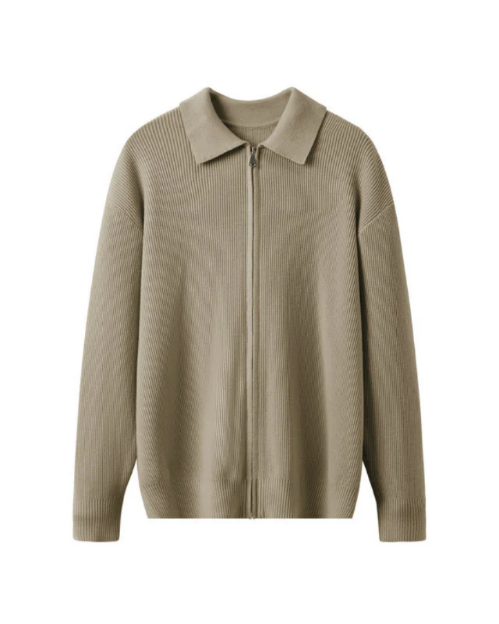 Caelen | Gebreid Vest Met Rits