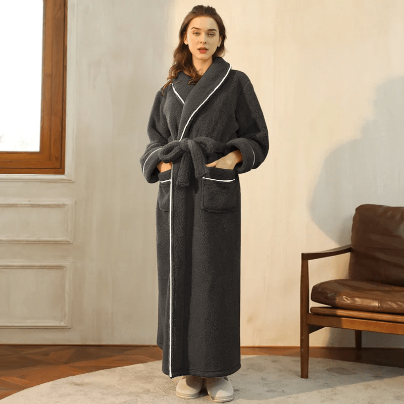 Lazaro™ | Unisex Luxe Fleece Badjas | Extra Lang & Superzachte Fluffy Pluche