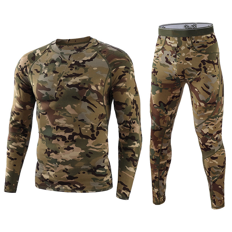 Zeyden | Camouflage Compressie Thermo Set Heren