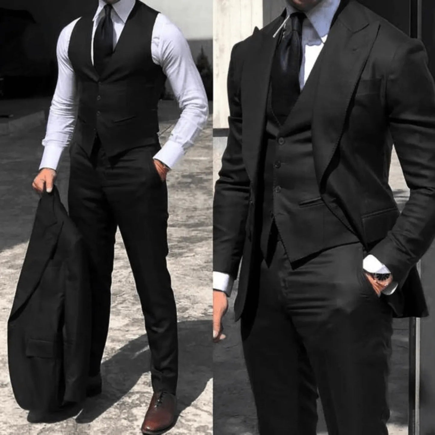 Lorenzo | 3-Delig Slim Fit Pak Heren