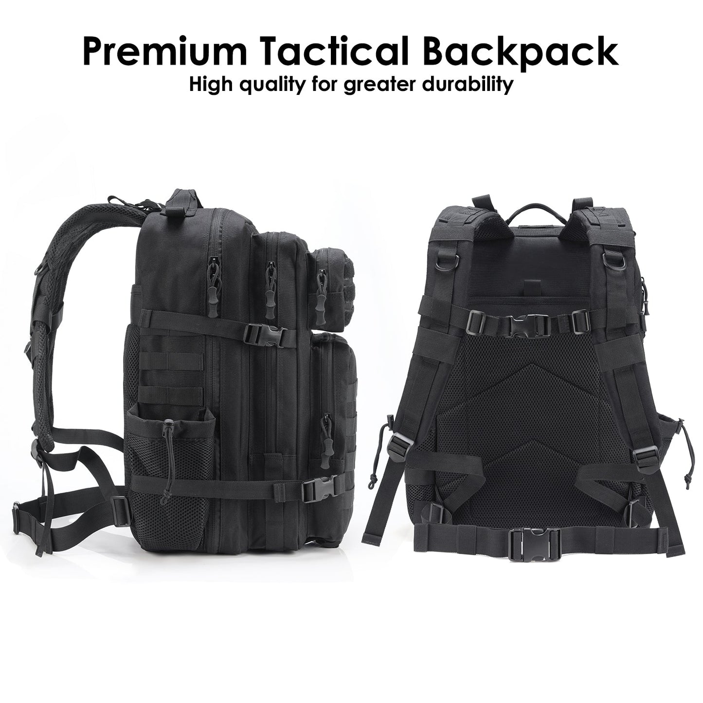 Hunter | Tactische Rugzak Met MOLLE-Systeem