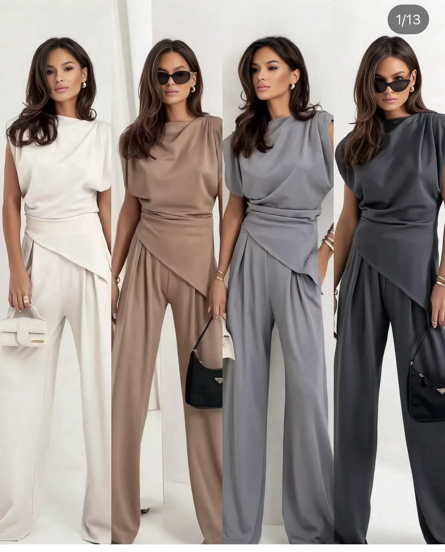 Eliana | Elegante Drapé Jumpsuit Dames
