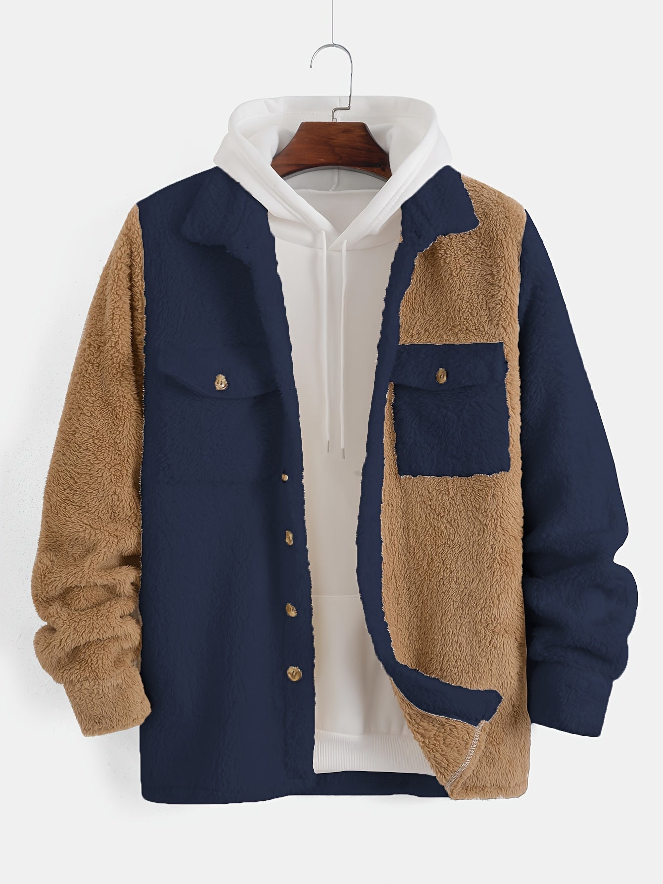Dominic™ | Warme Fleece Wollen Vest met Knoopsluiting en Klassieke Stijl