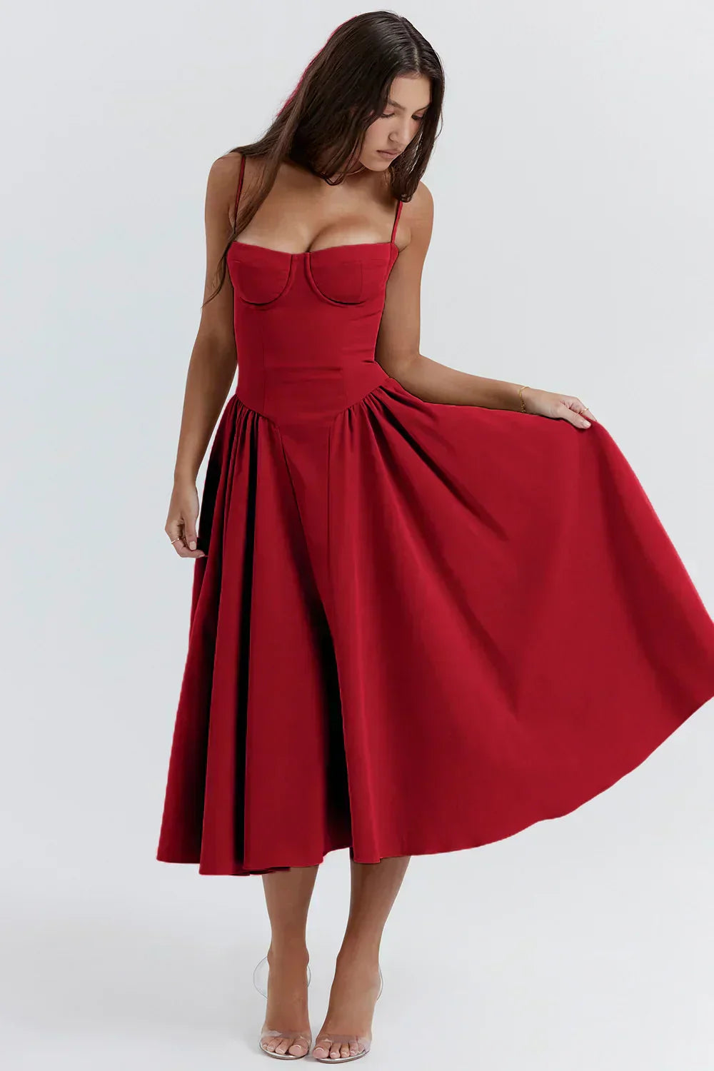 Elviera | Elegante Midi-Jurk Dames