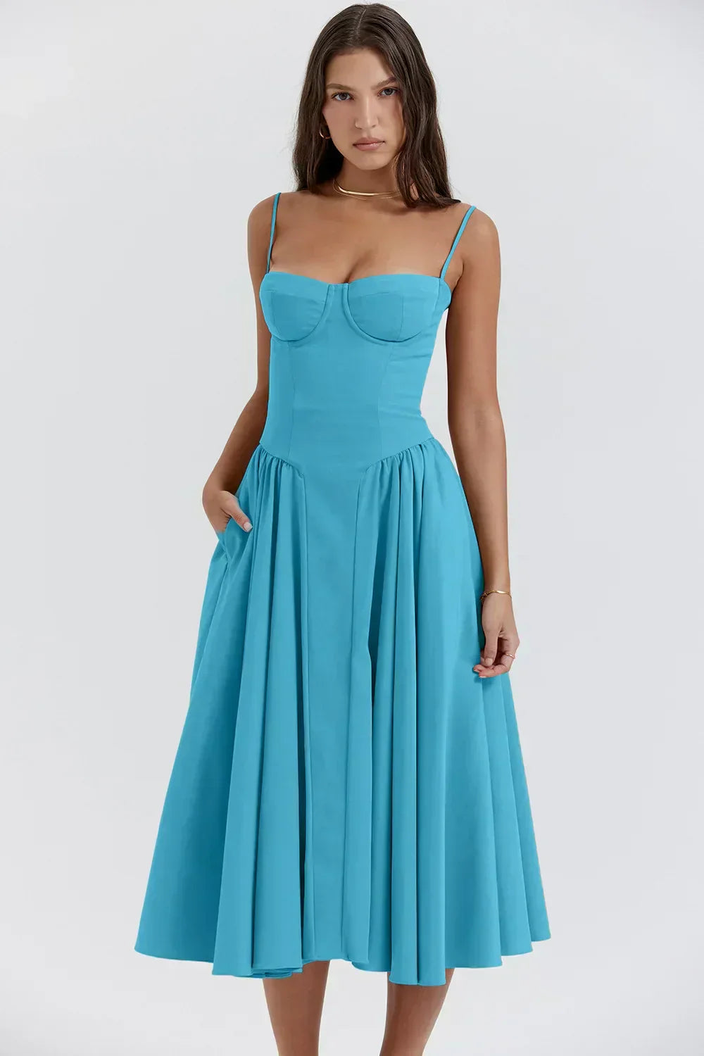 Elviera | Elegante Midi-Jurk Dames