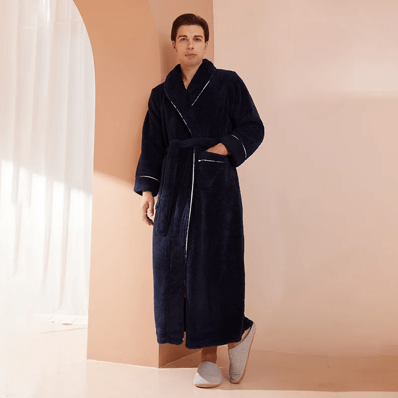 Lazaro™ | Unisex Luxe Fleece Badjas | Extra Lang & Superzachte Fluffy Pluche