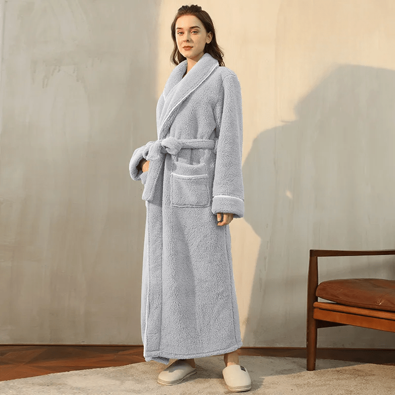 Lazaro™ | Unisex Luxe Fleece Badjas | Extra Lang & Superzachte Fluffy Pluche