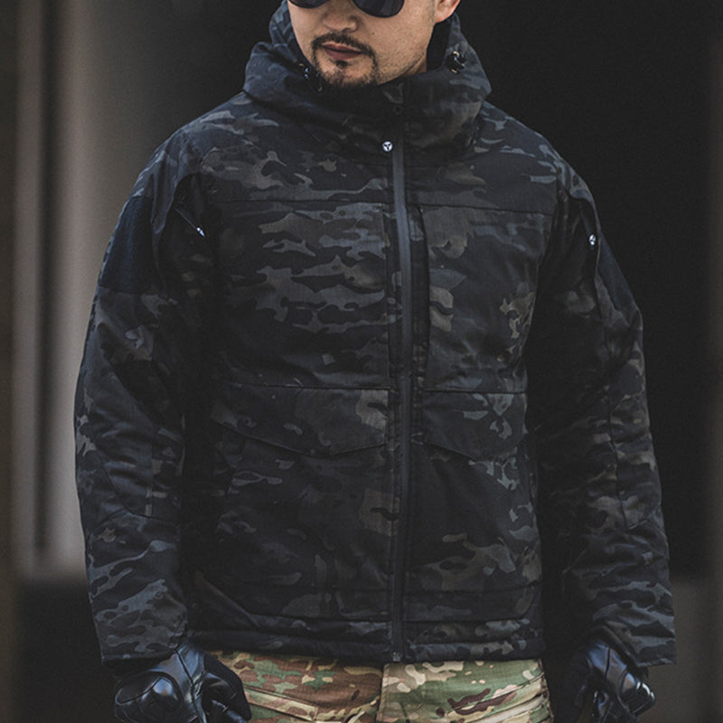 Aegis | Tactical Camouflage Thermo Jas met Capuchon