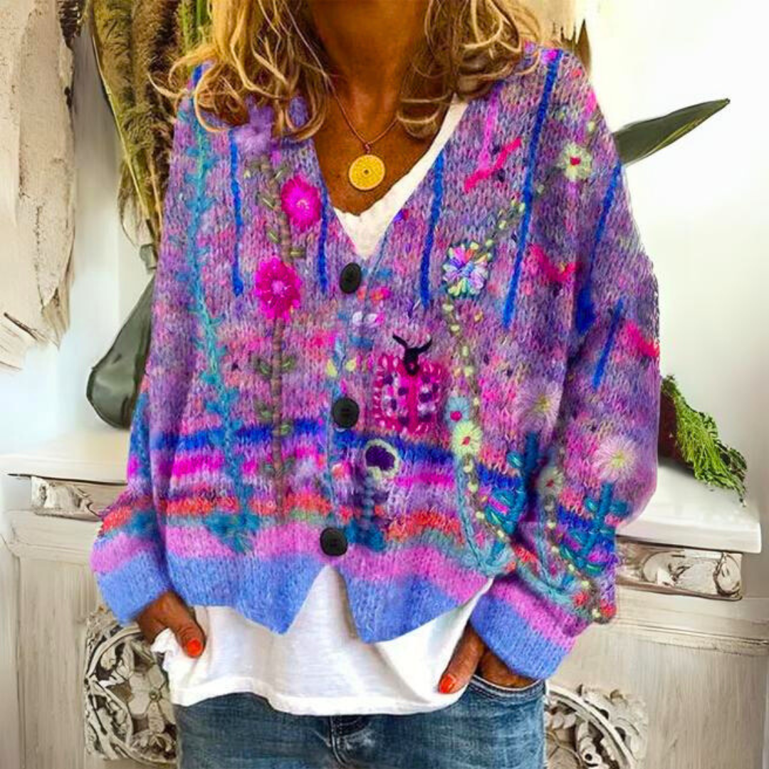 Altheira | Bohemian Gebreid Vest Dames