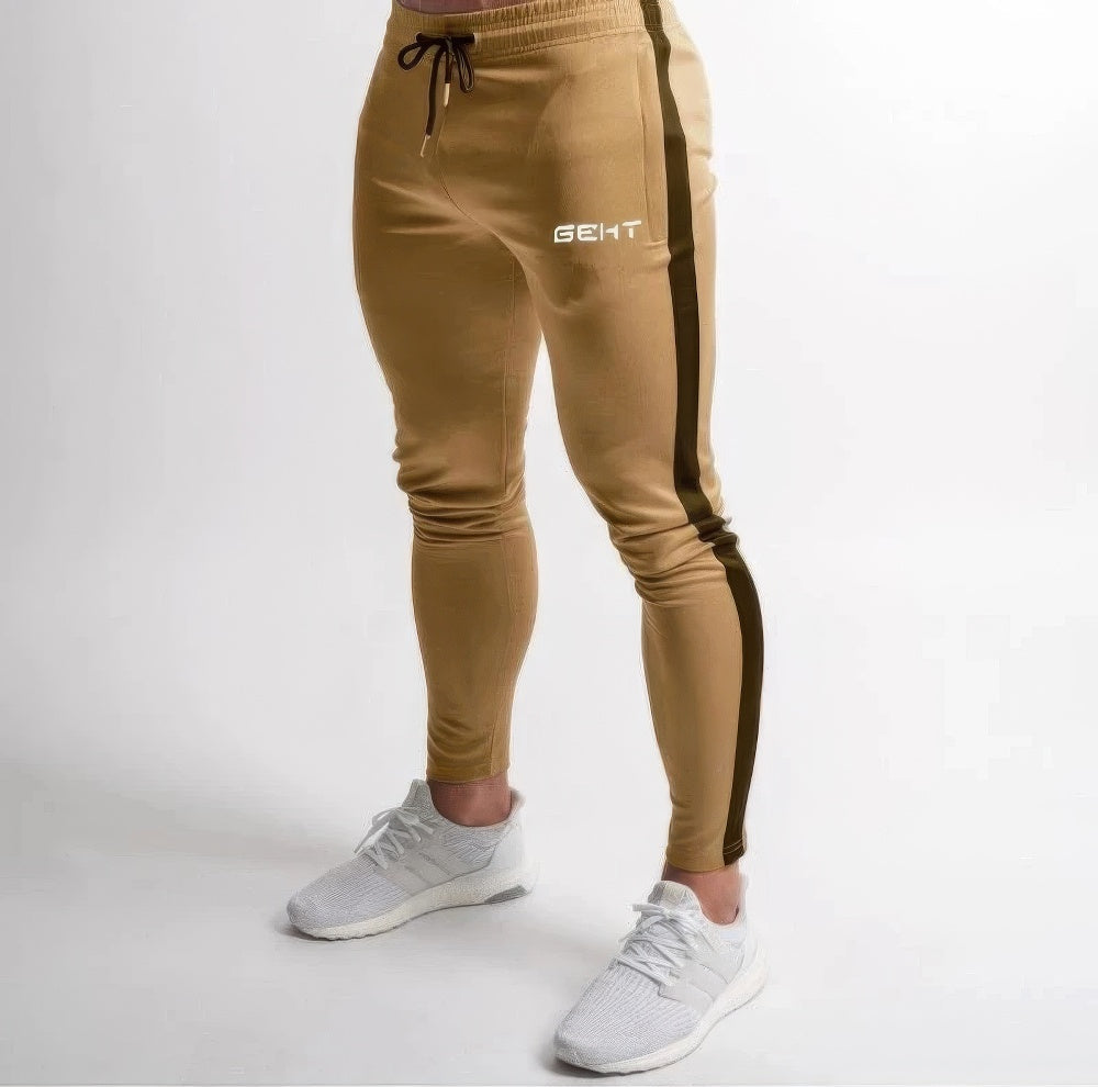 GEHT Active™ | Heren Slim Fit Joggingbroek | Tapered Gym Trainingsbroek