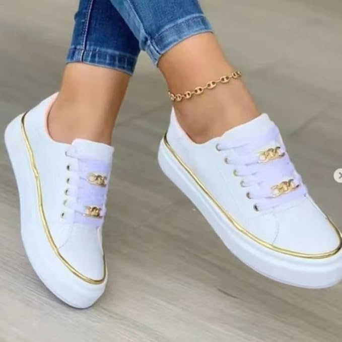 Celeste | Witte Sneakers