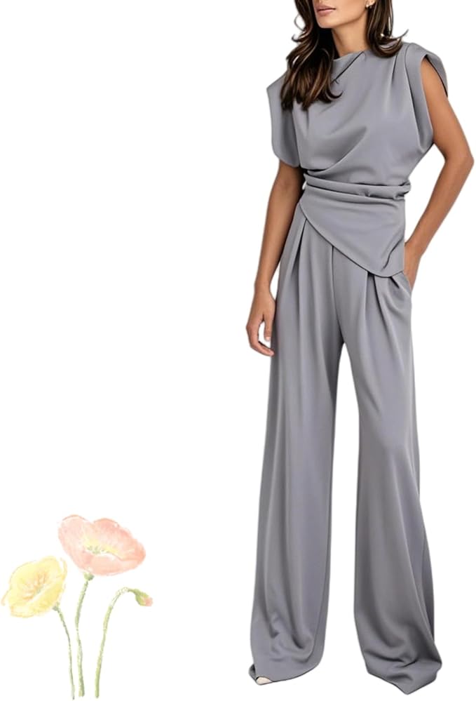 Eliana | Elegante Drapé Jumpsuit Dames
