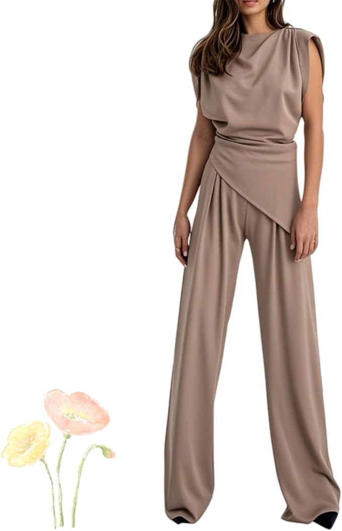 Eliana | Elegante Drapé Jumpsuit Dames
