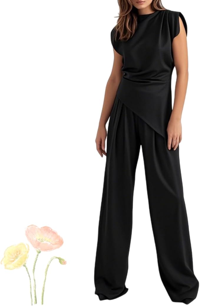 Eliana | Elegante Drapé Jumpsuit Dames