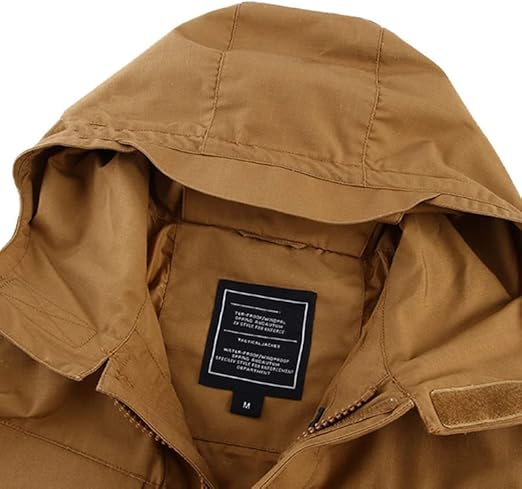 Tarek™ | Heren Tactical Water- En Winddichte Winterjas | Militair Outdoor Jack Met Capuchon En Meerdere Zakken