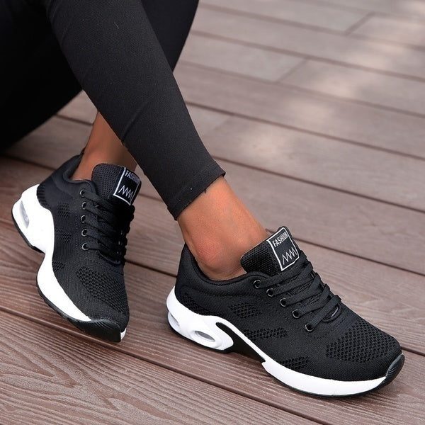 Eloura | Ademend Dames Sneakers met Verhoogde Zool