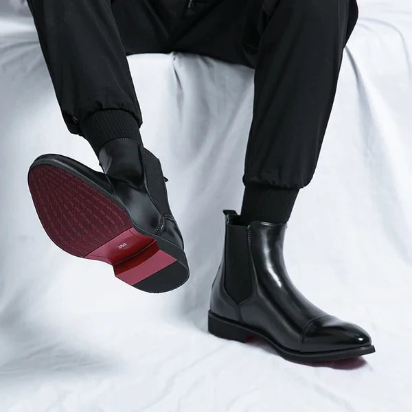 Adrien | Leren Chelsea Boots Heren