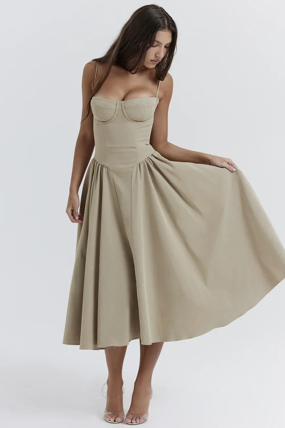 Elviera | Elegante Midi-Jurk Dames