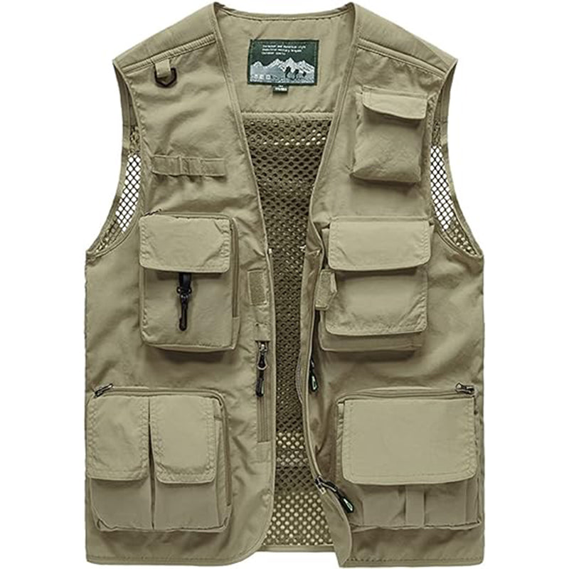 Trailmaster | Multifunctioneel Outdoor Vest met Meerdere Zakken