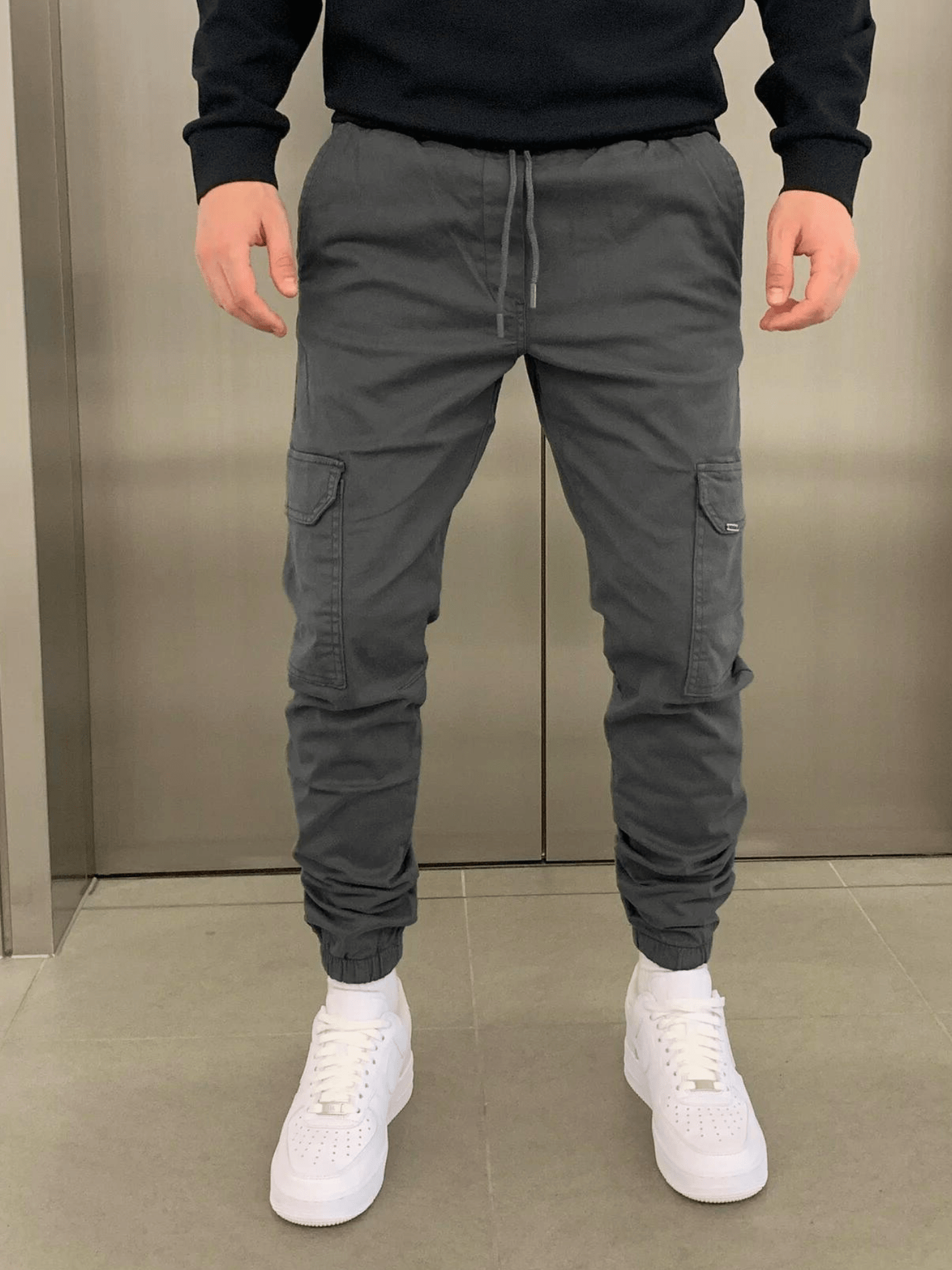 Tavien | Stretch Cargobroek Heren