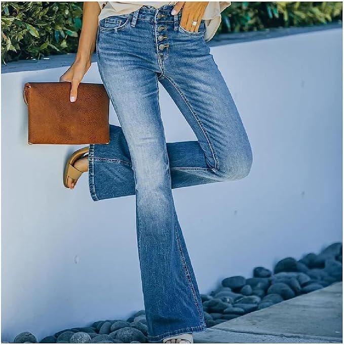 CurveEase™ | Dames Stretch Skinny Jeans met FLEX TECH en Legging Comfort