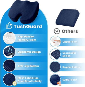 Orthia | Ergonomisch Zitkussen van Memory Foam