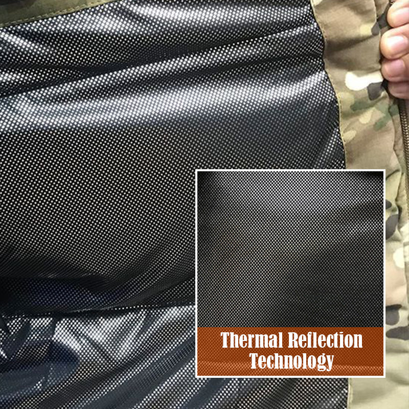 Aegis | Tactical Camouflage Thermo Jas met Capuchon
