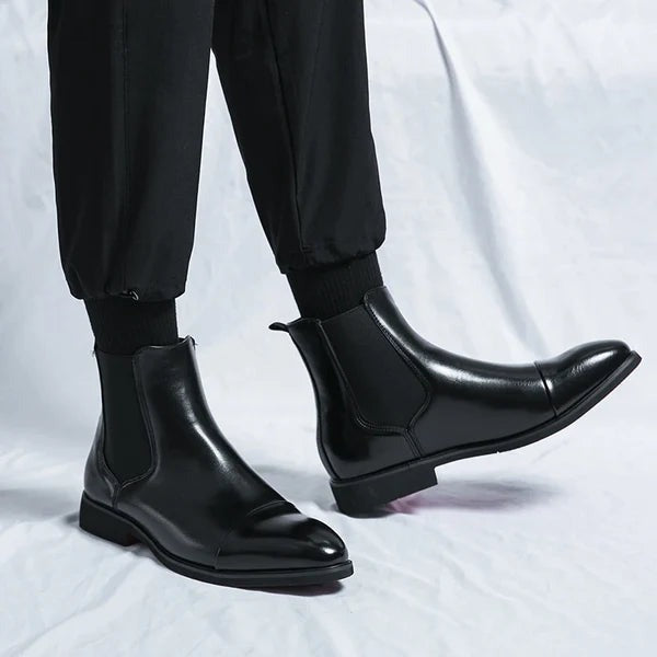 Adrien | Leren Chelsea Boots Heren